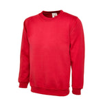 Red Uneek Ladies Deluxe Crew Neck Sweatshirt UC211
