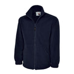 Navy Uneek Heavyweight Full Zip Fleece Jacket UC601