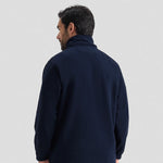 Back of a Uneek Heavyweight Full Zip Fleece Jacket UC601
