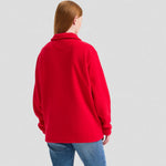 Back view of a Classic 1/4 Zip Fleece Jacket UC602