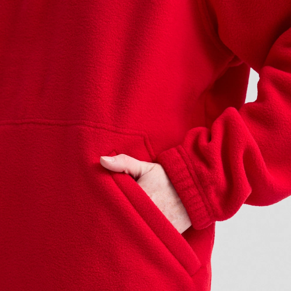 A pocket of a Classic 1/4 Zip Fleece Jacket UC602