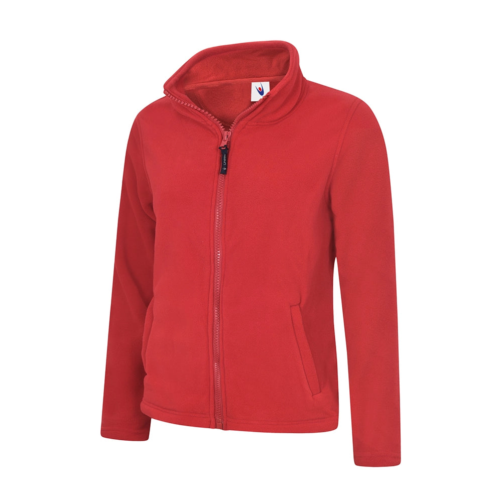 Red Uneek Ladies Classic Full Zip Fleece Jacket UC608