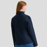 Back view of a Ladies Classic Full Zip Soft Shell Jacket UC613