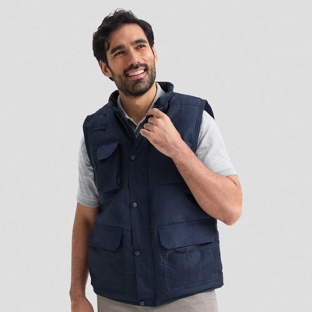 Front view of Uneek Super Pro Body Warmer UC640