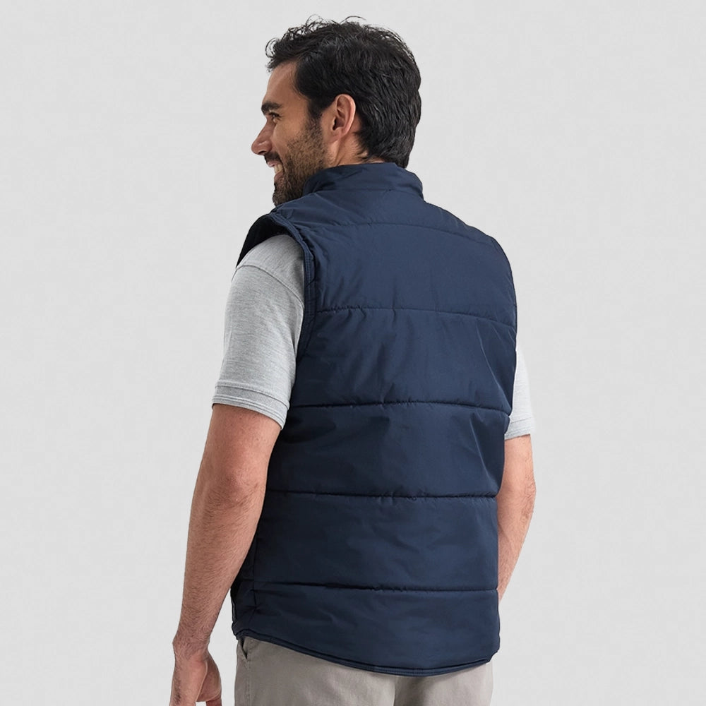 Back view of Uneek Super Pro Body Warmer UC640