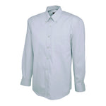 Uneek Mens Pinpoint Oxford Full Sleeve Shirt UC701 - Light Blue