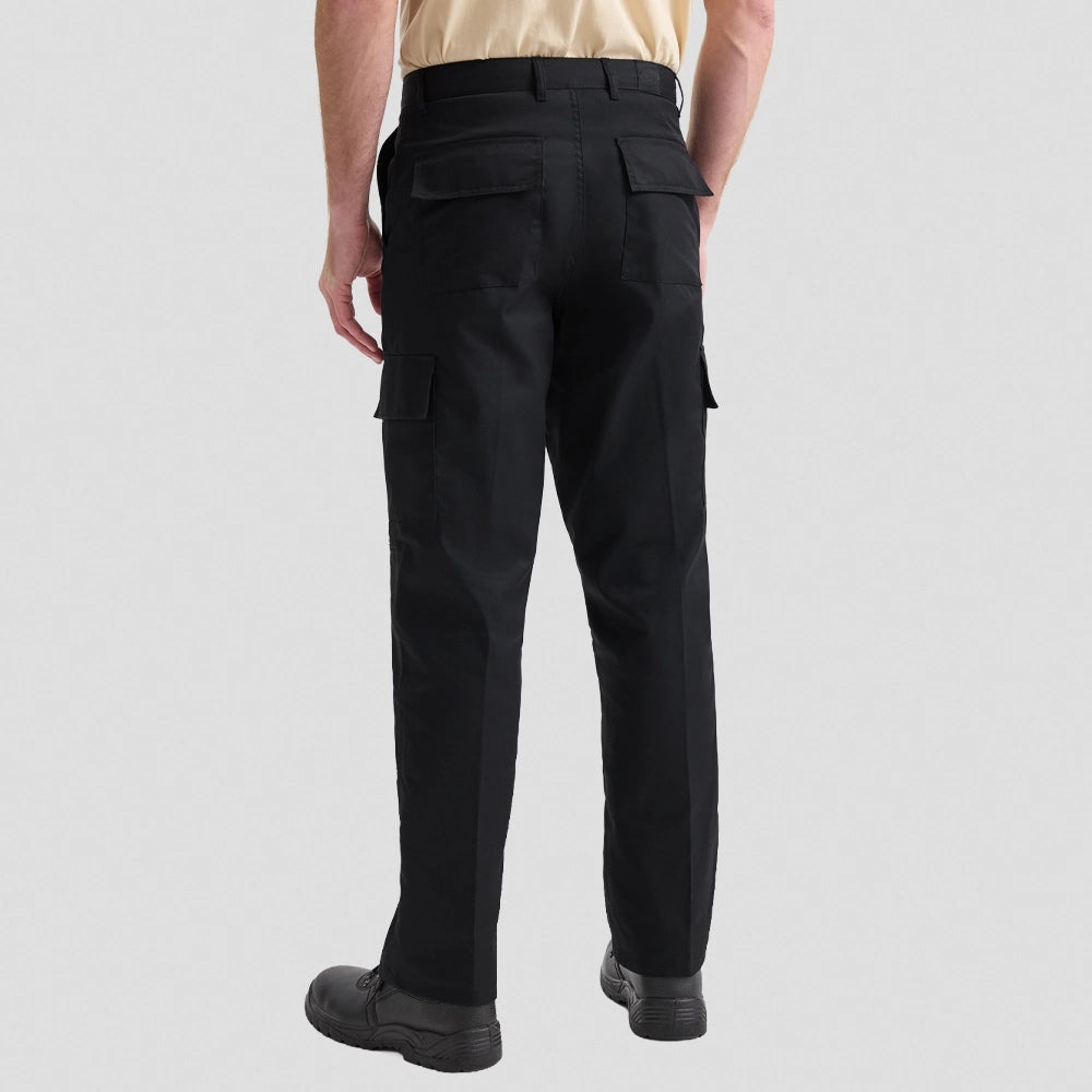 back view of Uneek Cargo Trouser with Knee Pad Pockets UC904