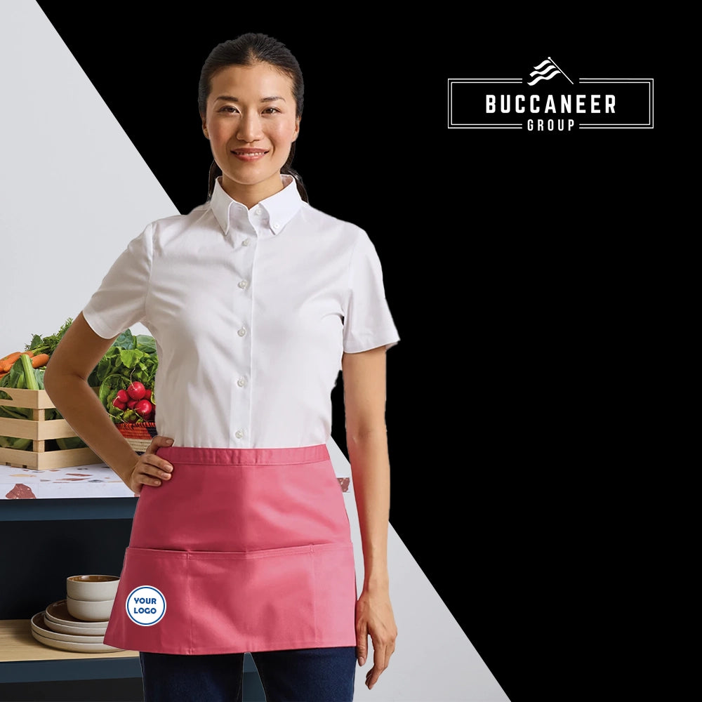 Bundle Packs Waist Aprons with Free Logos
