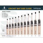 cricket bat size chart