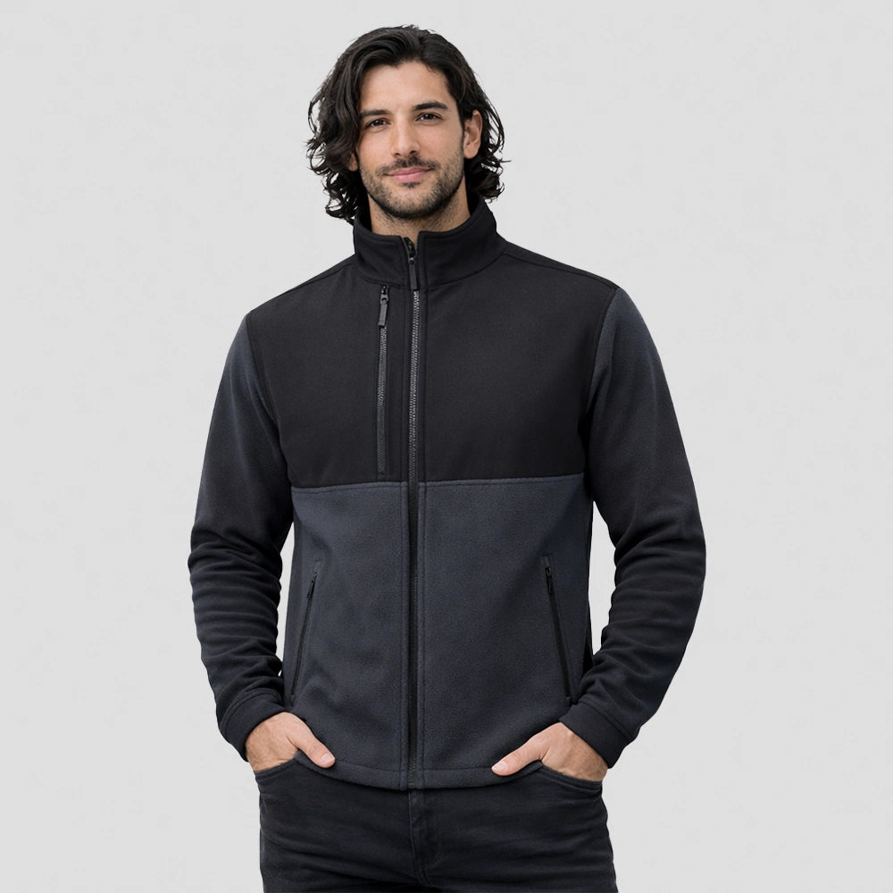 model wearing WX2 Eco Fleece