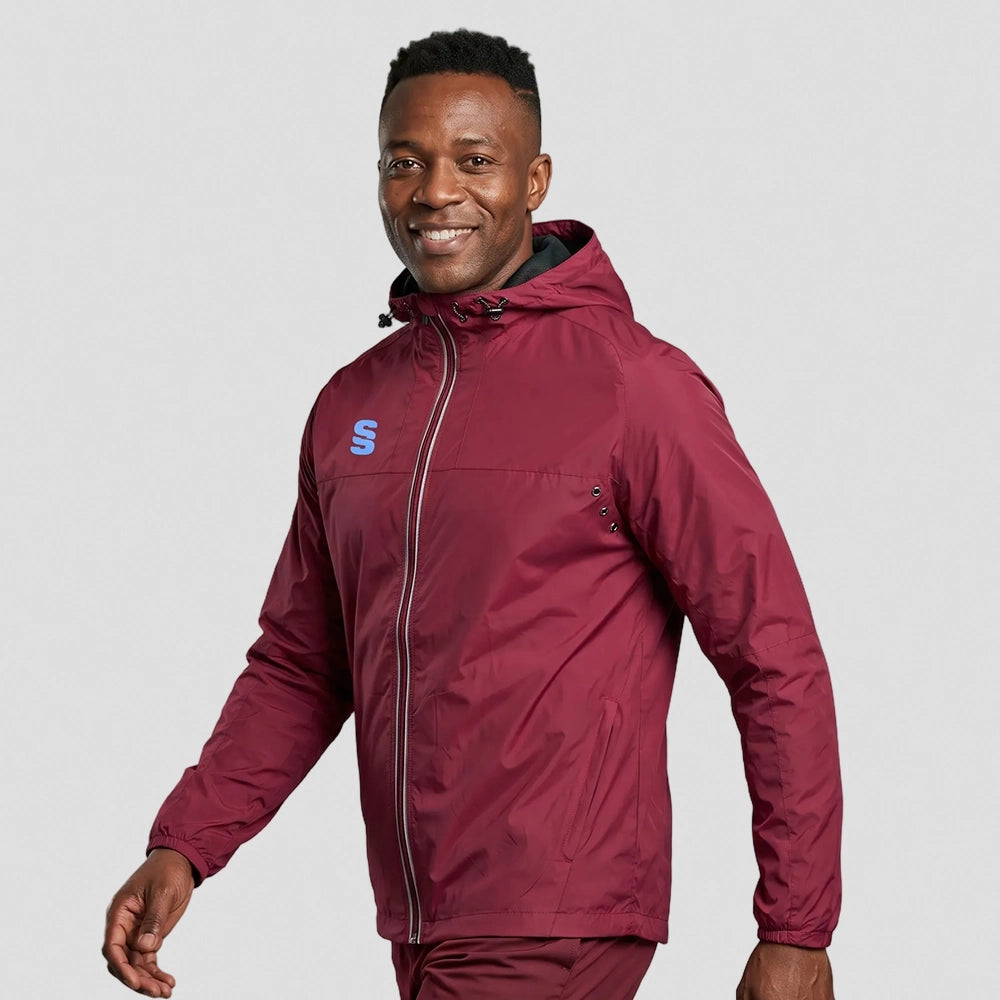 Stuart Surridge Dual Full Zip Training Jacket - Maroon