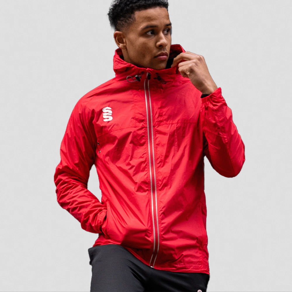 Stuart Surridge Dual Full Zip Training Jacket - Red