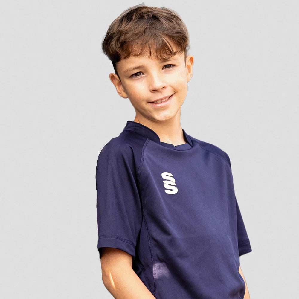 Stuart Surridge Dual Games Shirt - Navy (Junior)