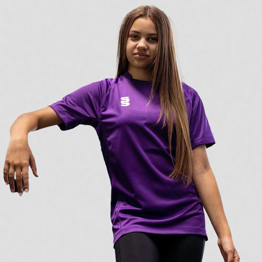 Stuart Surridge Dual Games Shirt - Purple (Junior)