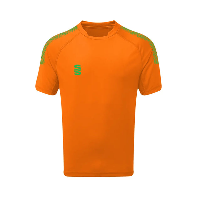 DU009 ORANGE EMERALD DOTS