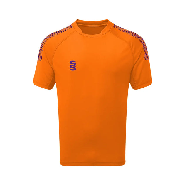 DU009 ORANGE PURPLE DOTS