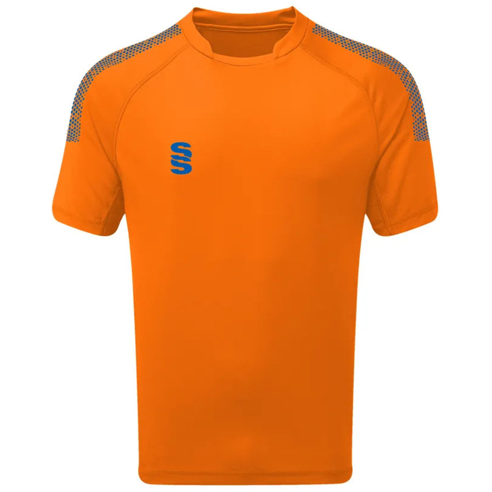 DU009 ORANGE ROYAL DOTS