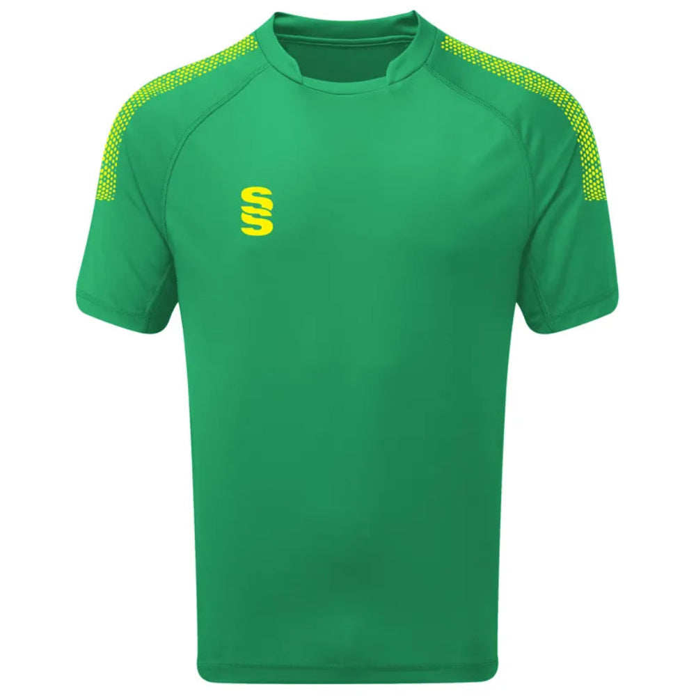DU009 EMERALD YELLOW DOTS