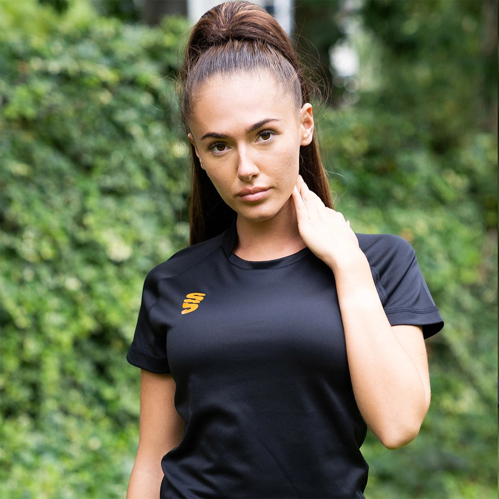 Stuart Surridge Dual Games Shirt - Women's Fit - Black