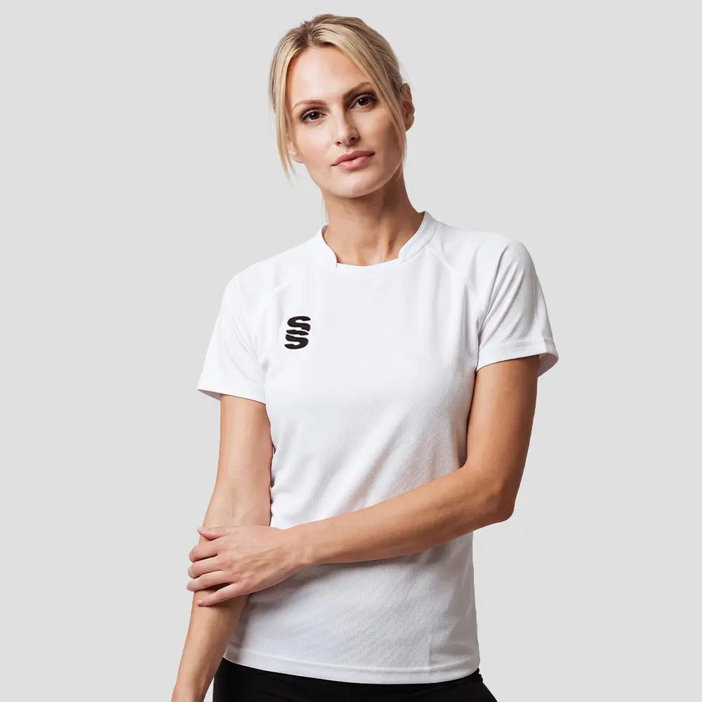Stuart Surridge Dual Games Shirt - Women's Fit - White