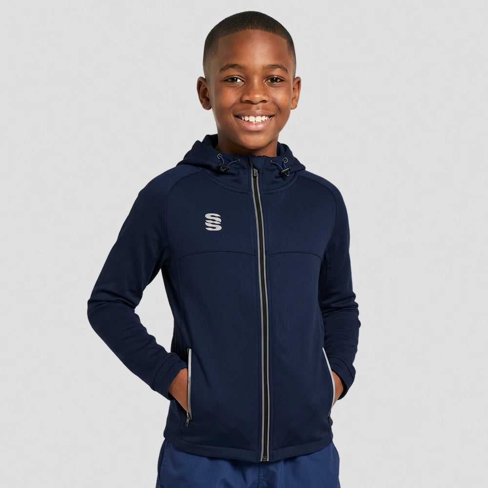 Stuart Surridge Dual Full Zip Hoody - Navy (Junior)