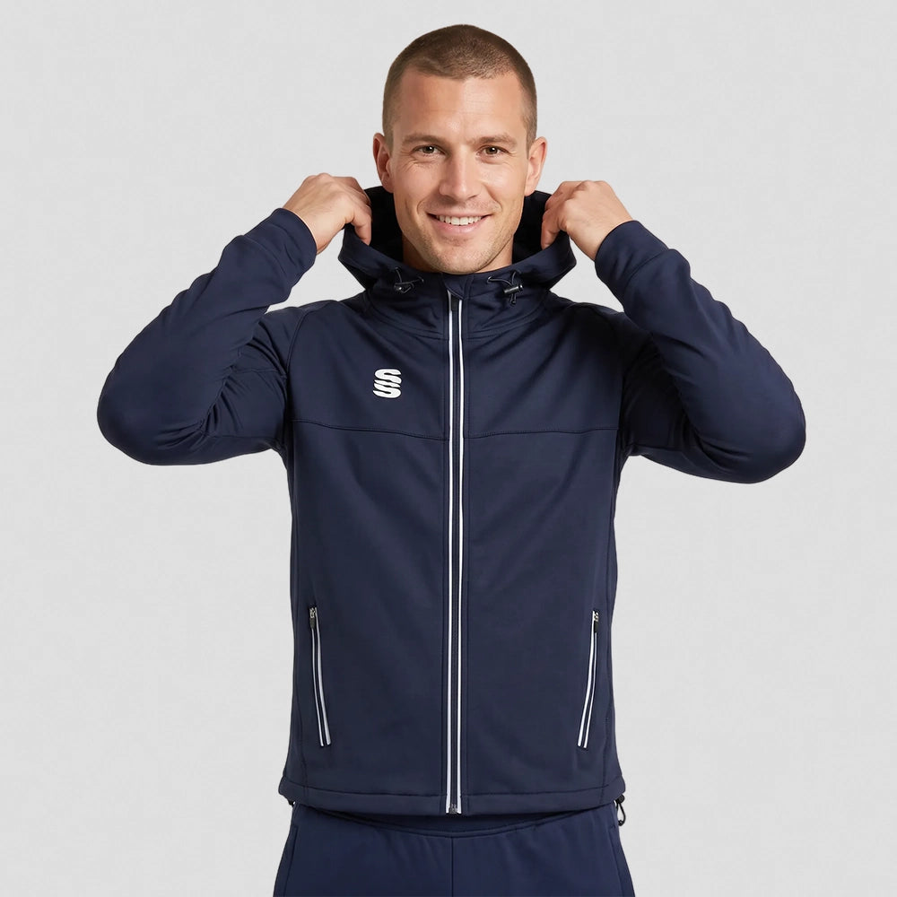 Stuart Surridge Dual Full Zip Hoody - Navy