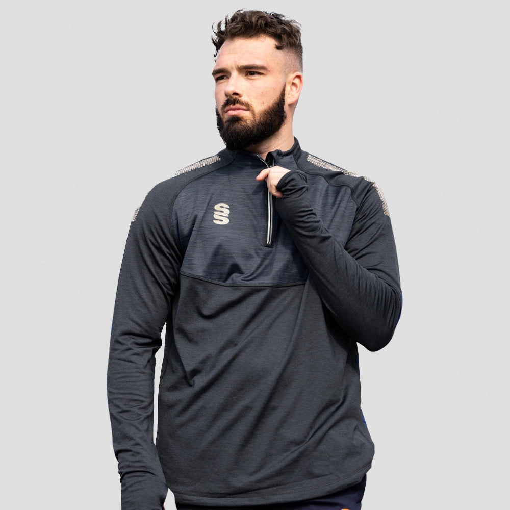 Stuart Surridge 1/4 Zip Dual Performance Top - Black