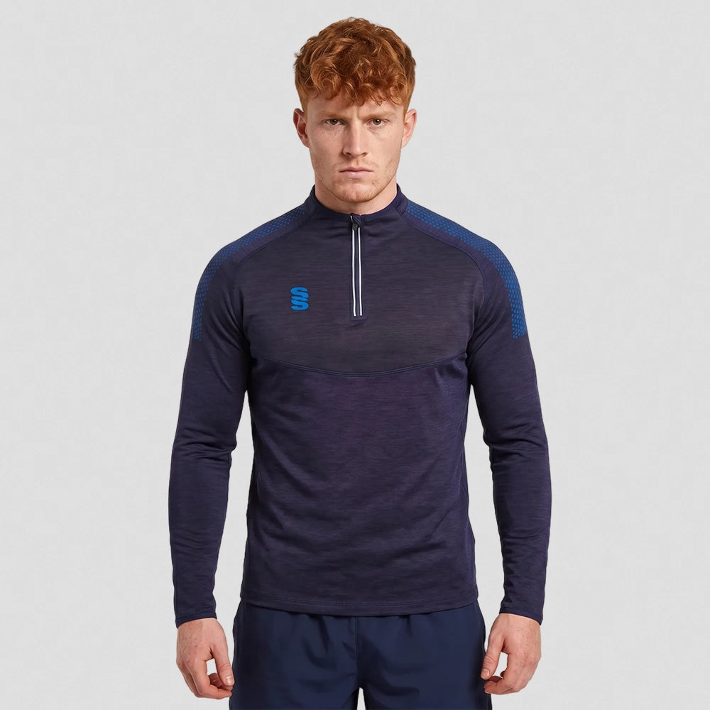 Stuart Surridge 1/4 Zip Dual Performance Top - Navy