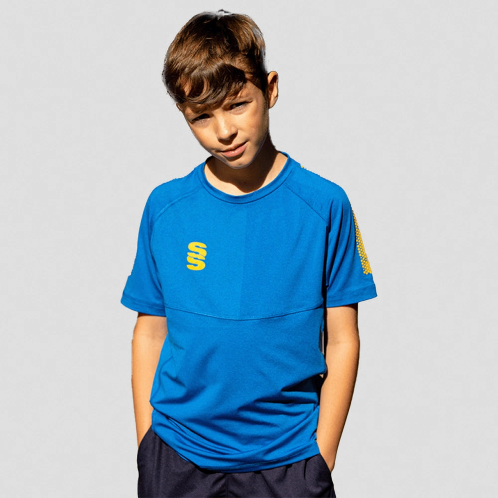 Stuart Surridge Dual Gym T-Shirt - Royal Melange (Junior)