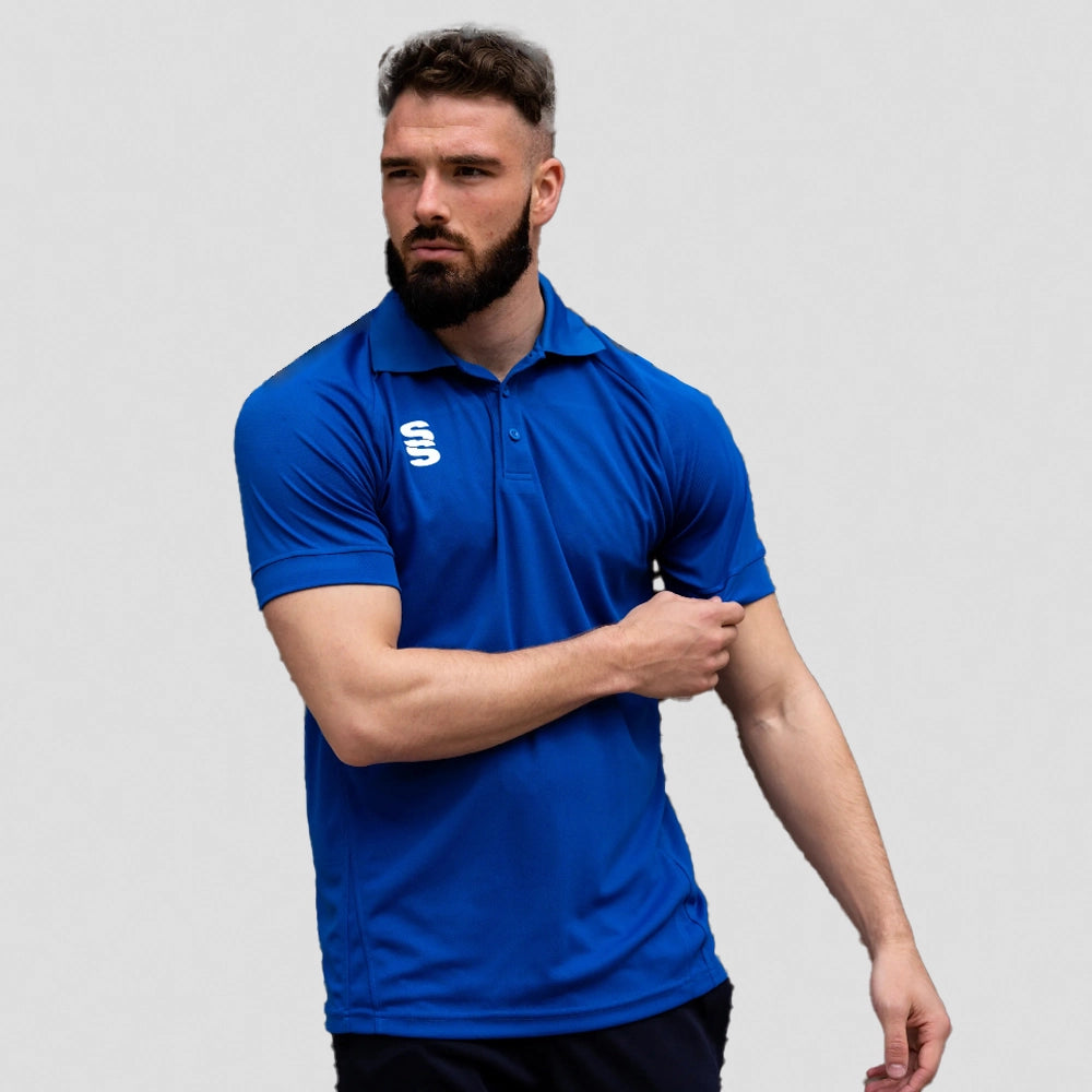 Stuart Surridge Dual Solid Colour Polo - Royal