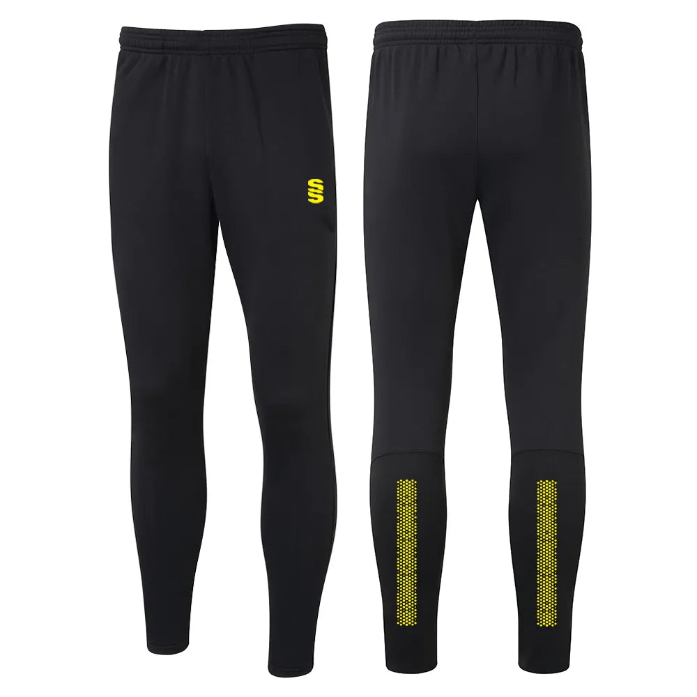 DU019 BLACK YELLOW DOTS