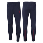 DU019 NAVY MAROON DOTS