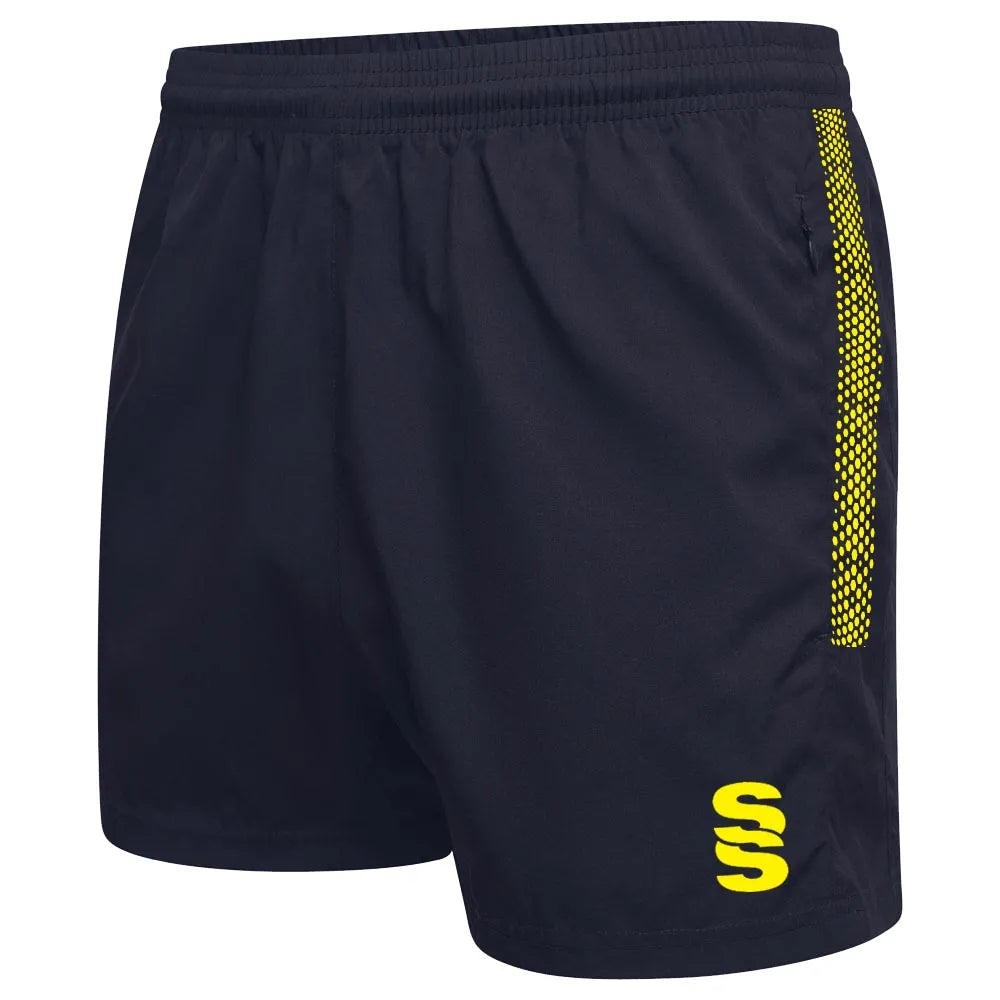 DU020 NAVY YELLOW DOTS
