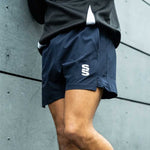 model wearing Stuart Surridge Performance Gym Short - Navy