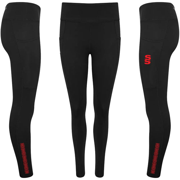 DU028 BLACK RED DOTS