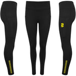 DU028 BLACK YELLOW DOTS