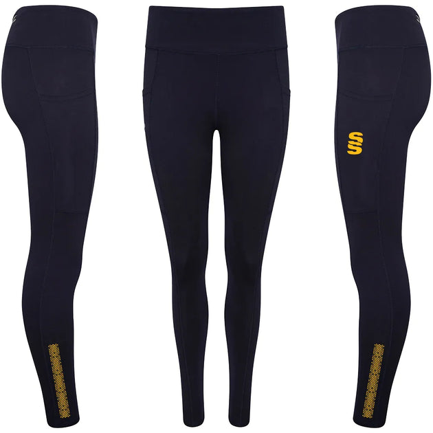 DU028 NAVY AMBER DOTS