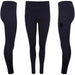 DU028 NAVY BLACK DOTS