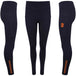 DU028 NAVY ORANGE DOTS