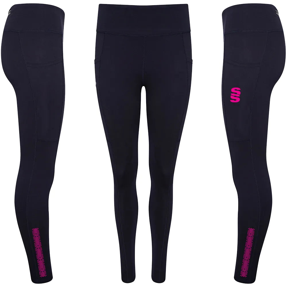 DU028 NAVY PINK DOTS