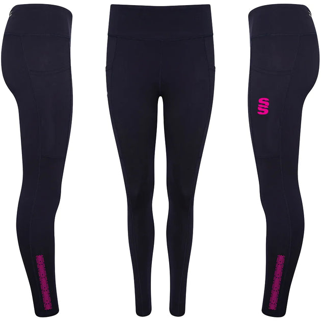 DU028 NAVY PINK DOTS