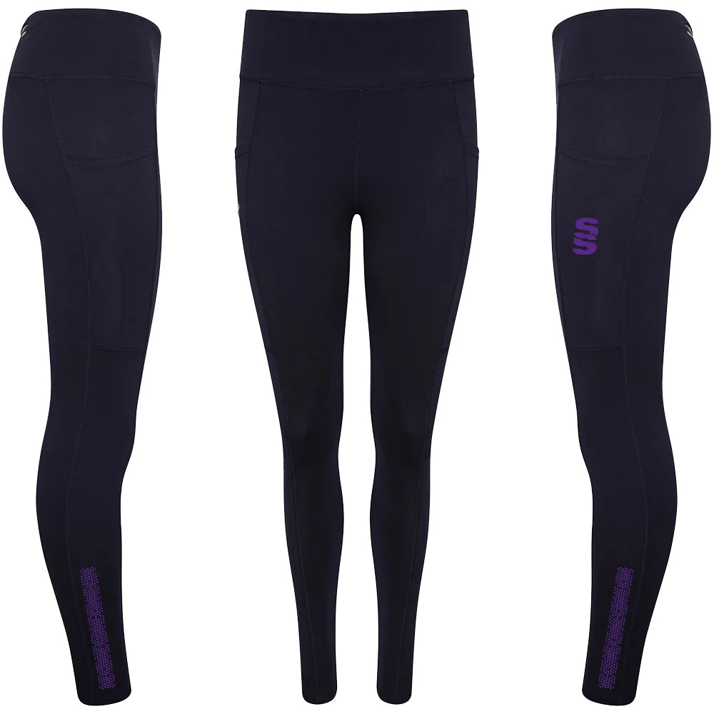 DU028 NAVY PURPLE DOTS