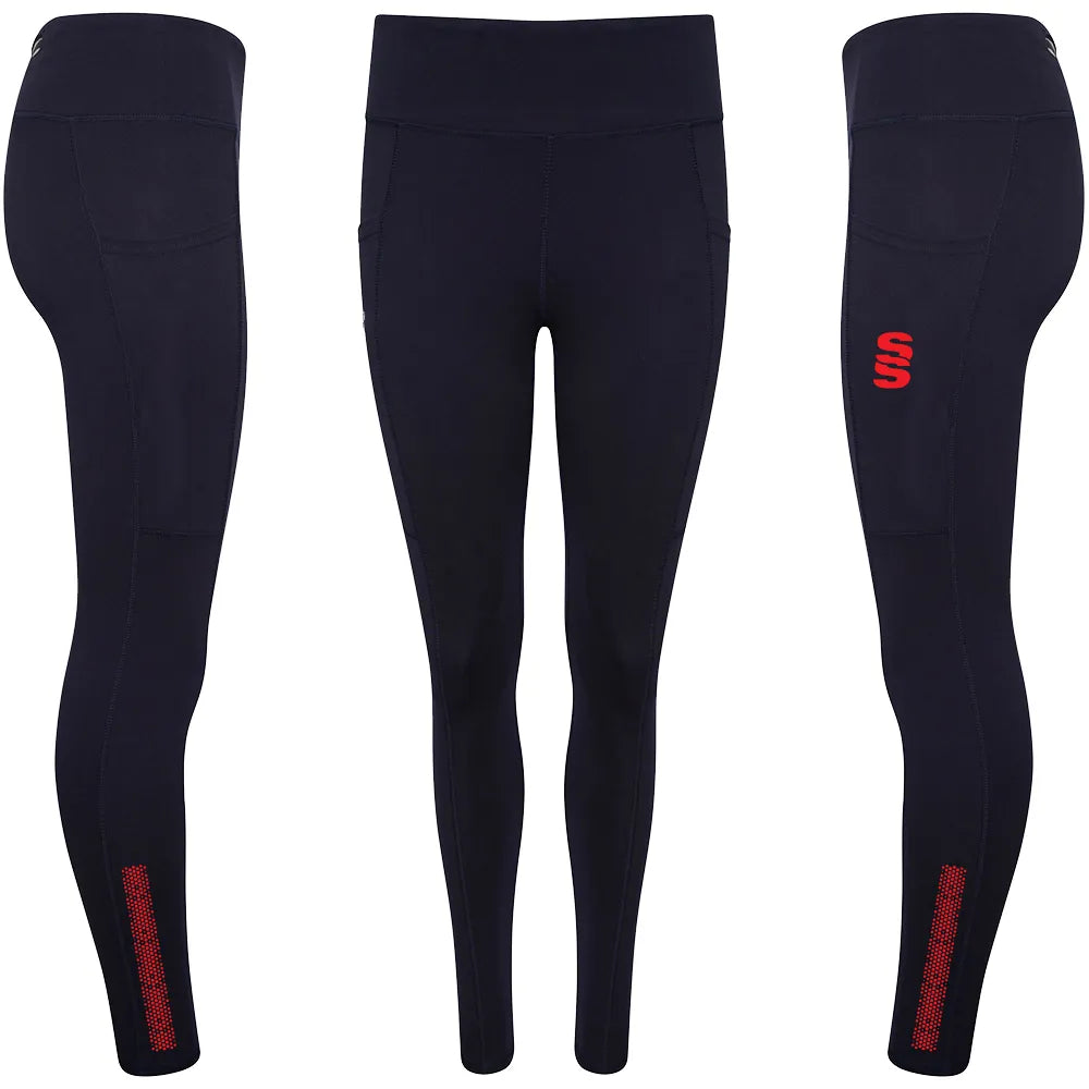 DU028 NAVY RED DOTS