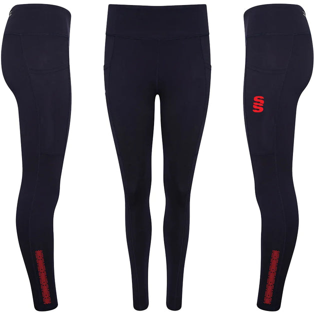 DU028 NAVY RED DOTS