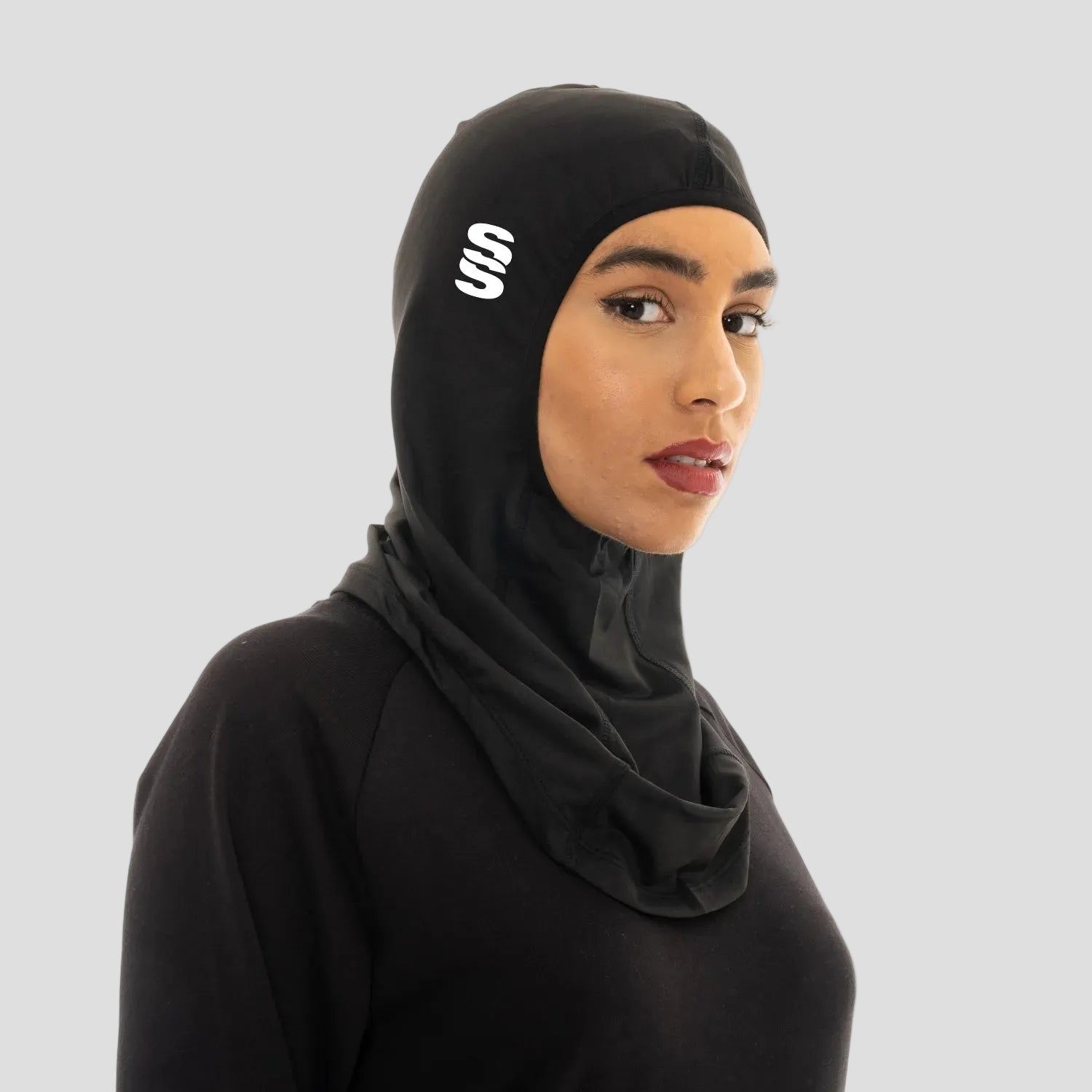 Stuart Surridge Dual Sports Hijab - Black