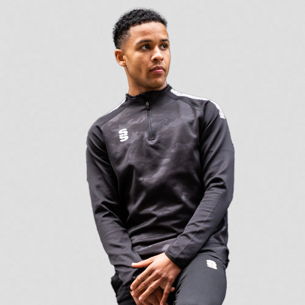 Stuart Surridge Camo Performance Top - Black