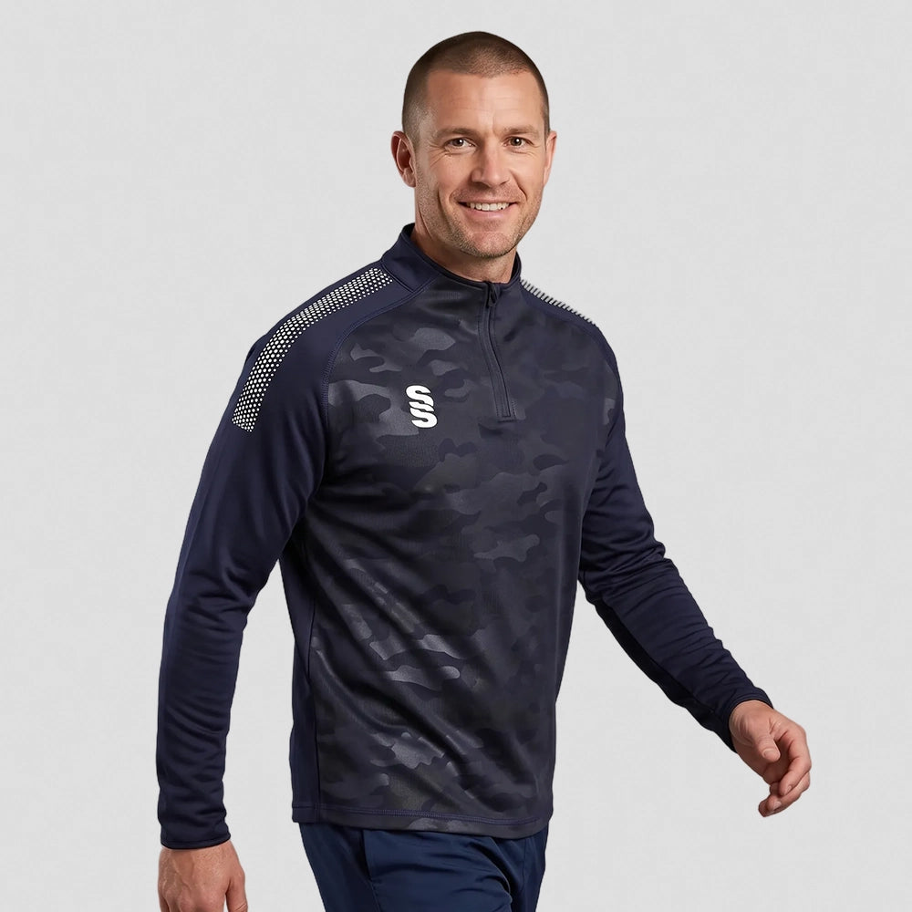 Stuart Surridge Camo Performance Top - Navy