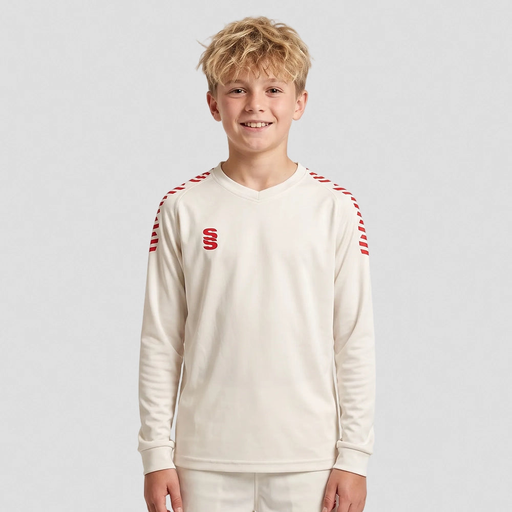 Stuart Surridge Blast Long Sleeve Cricket Sweater (Junior)