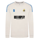 front view of Northwich Cricket Club Long Sleeve Cricket Sweater