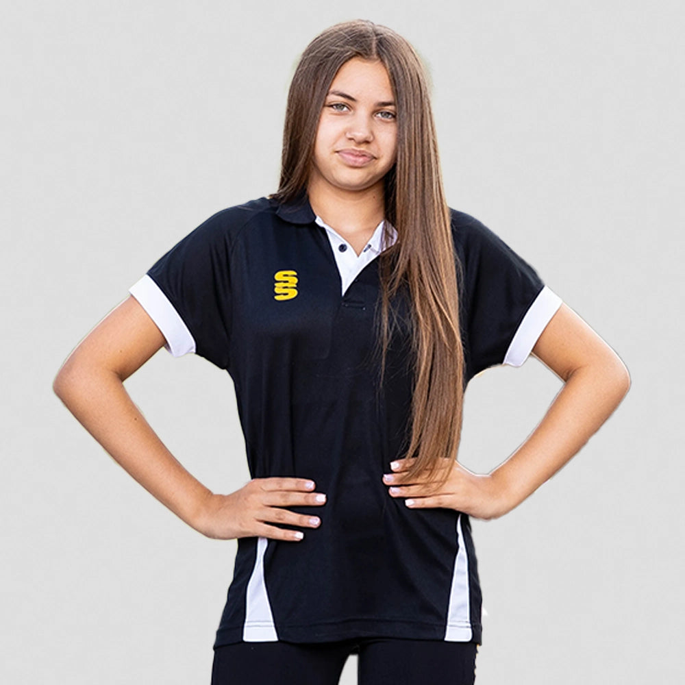 Stuart Surridge Fuse Polo Shirt - Black (Junior)